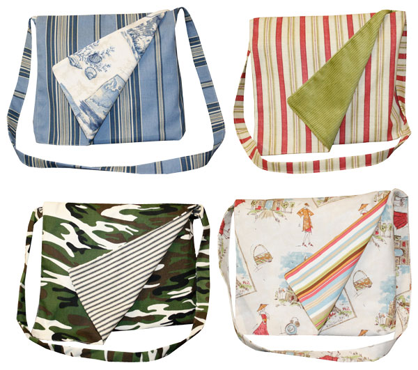 Reversible Messenger Bags