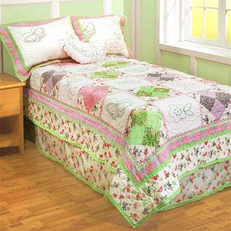 Butterfly Garden Kids Quilt