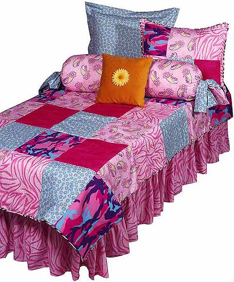 Go Girl! Pink Camouflage Bedding & Accessories