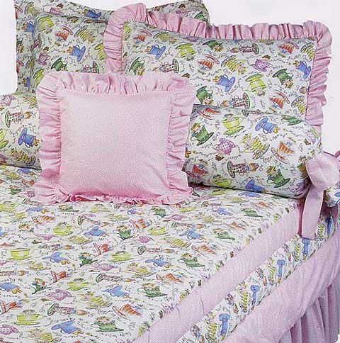Tea Party Toddler Bedding & Accessories