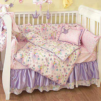 Glitter Fairy Crib Bedding \u0026 Accessories