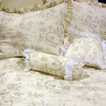 Isabella Grey Toile Bedding, Room Decor & Accessories by California Kids