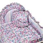 Posies Pink Crib Bedding, Canopies & Accessories