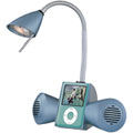 iPod MP3 Player Desk Lamp - Blue