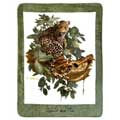 Leopard in a Tree ll Fleece Decorative Scenic Blankets