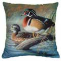 October Woodies Toss Pillow