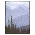 Mountain Vista Scenic Fleece Blankets