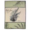 Lady Fern Fleece Decorative Scenic Blankets