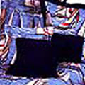 Regatta 26" Throw Pillow - Navy Curdoroy