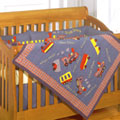 Choo Choo Crib Quilt Set