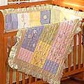 Butterfly Garden Crib Quilt Set