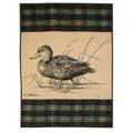 Black Duck Fleece Decorative Scenic Blankets