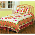 Butterfly Dreams Twin Quilt and Matching Standard Sham