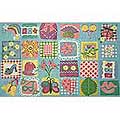 Funky Girls Quilt Rug