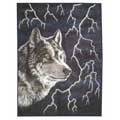 Midnight Wolf Blanket/Throw
