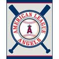 Anaheim Angels Double Header Beach Towel