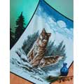 Call Of The North Fleece Decorative Scenic Blankets