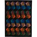 Stained Glass Fleece Blanket