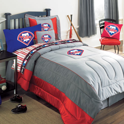 Philadelphia Phillies MLB Authentic Team Jersey Bedding Queen Size