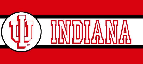 Indiana Hoosiers 7" Tall Wallpaper Border