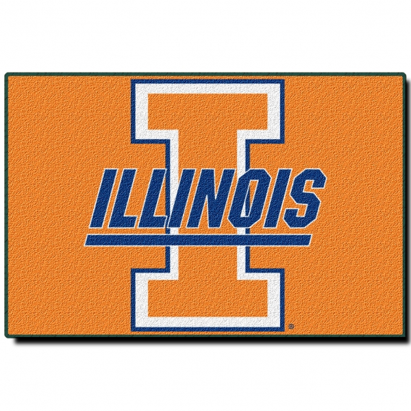 Illini Rug Illinois Fighting Illini NCAA College 39