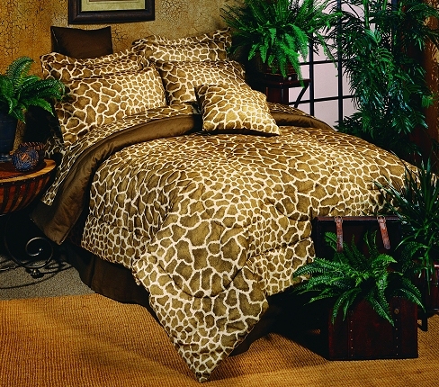 Giraffe Print Twin Bed-In-A-Bag