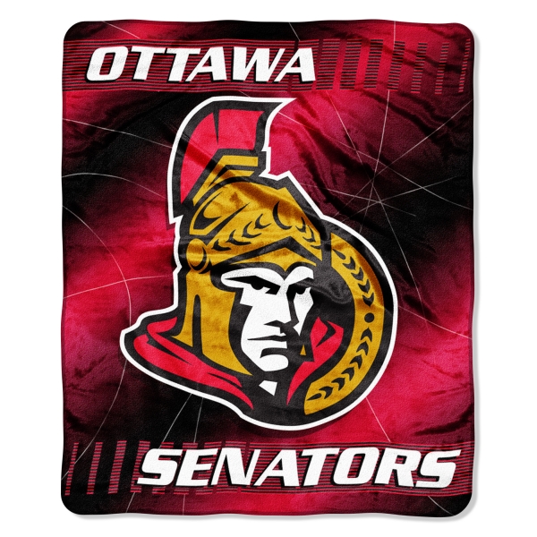 Ottawa Senators NHL Micro Raschel Blanket 50