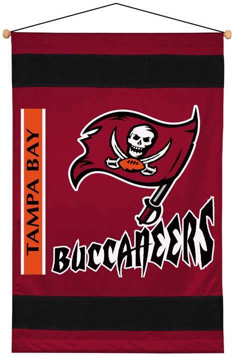 Tampa Bay Buccaneers Side Lines Wall Hanging