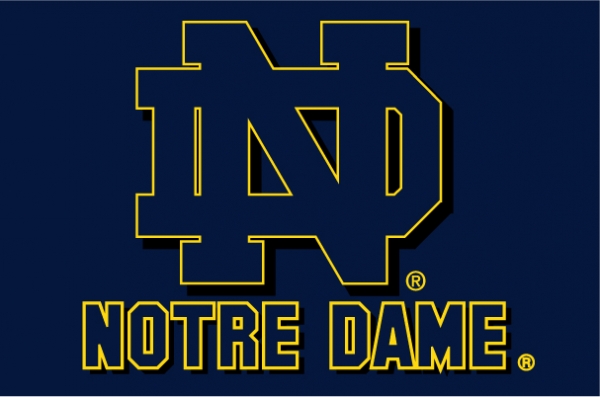 Notre Dame Fighting Irish Ncaa College 39 X 59 Acrylic Tufted Rug