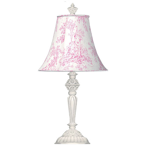 Isabella Pink Toile Lamp