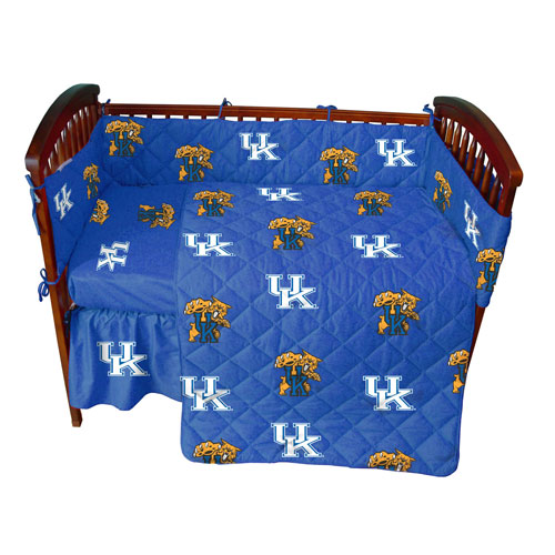 University of Kentucky Wildcats Crib Bed in a Bag Blue