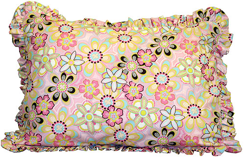 Ruffle Pillow Sham Standard Size