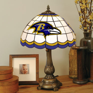 Baltimore Ravens Nfl Stained Glass, Baltimore Ravens Lamp Shade