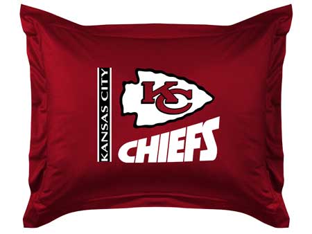 Kansas City Chiefs Locker Room Pillow Sham