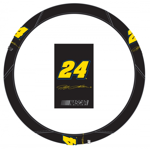 Jeff Gordon 24 NASCAR Steering Wheel Cover