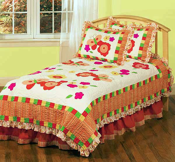 Butterfly Dreams Twin Patch Quilt
