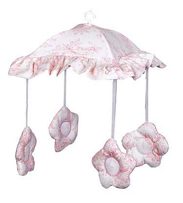 Isabella Pink Musical Mobile - Toile 