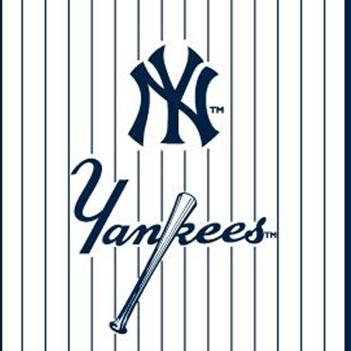 New York Yankees 60 X 80 Classic Collection Blanket