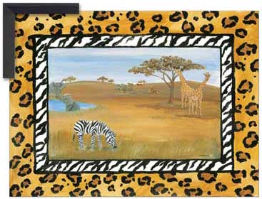 African Safari - Framed Print