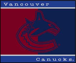 Vancouver Canucks 60" x 50" All-Star Collection Blanket ...