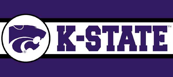 Kansas State Wildcats 7 Tall Wallpaper Border