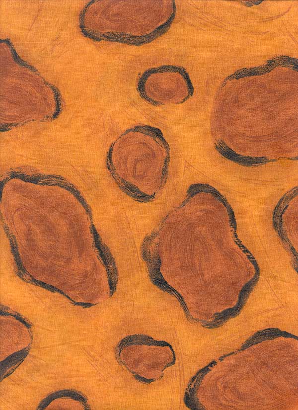 Jungle Jive Fabric by the Yard - Orange Spot  