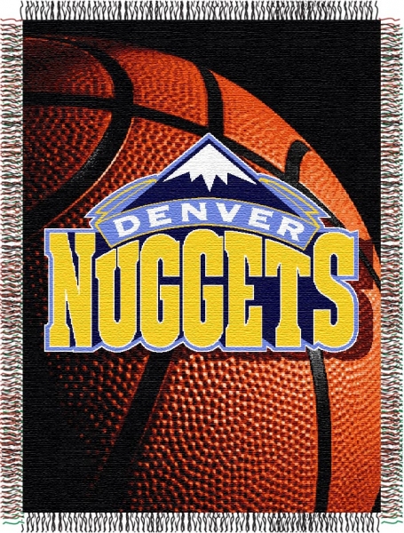 Denver Nuggets NBA "Photo Real" 48" x 60" Tapestry Throw