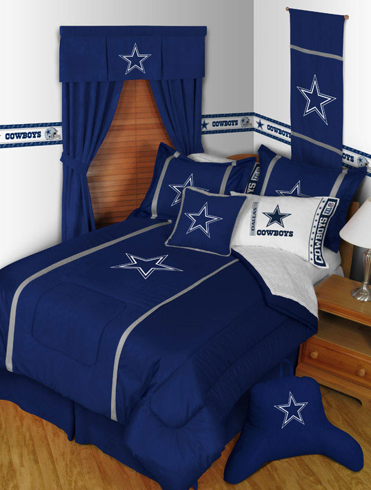 Dallas Cowboys Mvp Bed Skirt