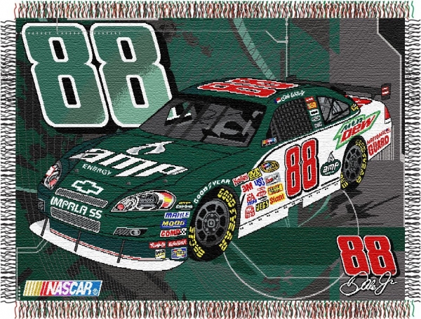 Dale Earnhardt Jr 88 Amp Nascar Flash 48 X 60 Metallic