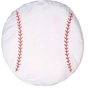 Game Plan Baseball Toss Pillow