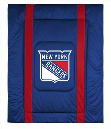 New York Rangers Side Lines Comforter