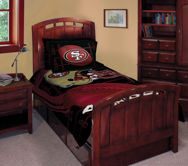 san francisco 49ers nfl twin comforter set 63 quot x 86 quot san francisco 49ers nfl twin comforter set 63 quot x 86 quot