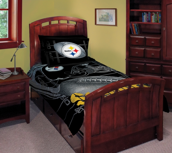 Pittsburgh Steelers Nfl Twin Comforter Set 63 X 86