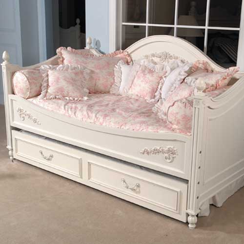 Isabella Pink Toile Day Bed Duvet with Filler